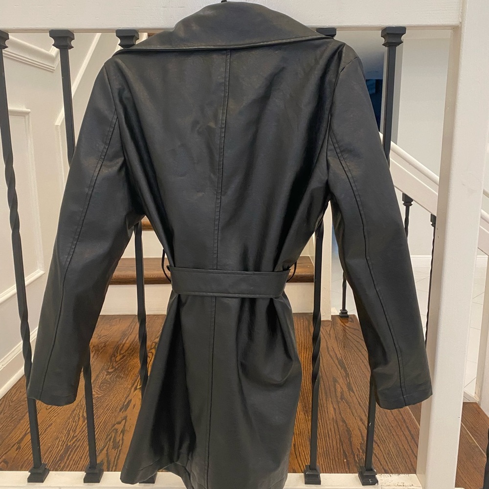 Faux Leather Jacket - Picture 2 of 4